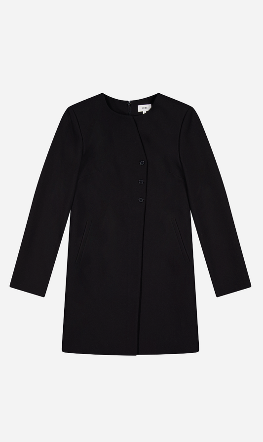 Rebe | Audrey Suiting Dress - Black