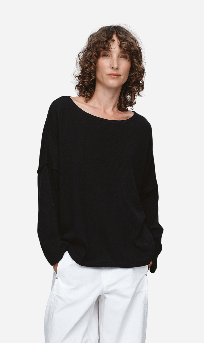 Marle | Yelena Tee - Black