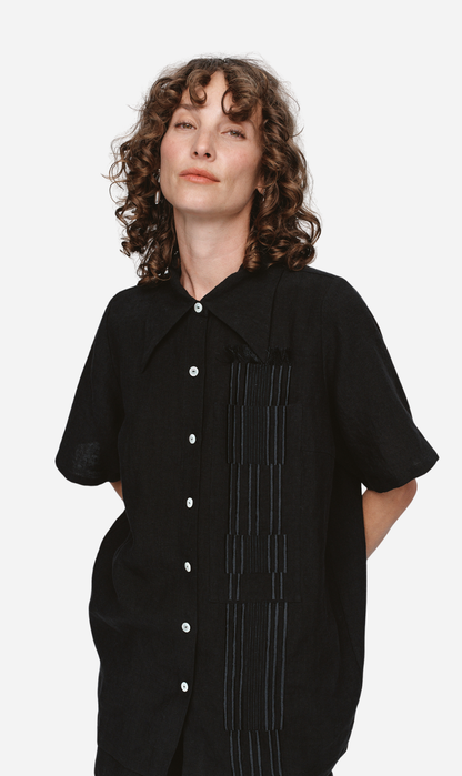Marle | Atticus Shirt - Black
