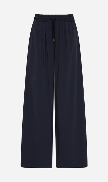 St Agni | Everyday Drawstring Pants - Dark Ink