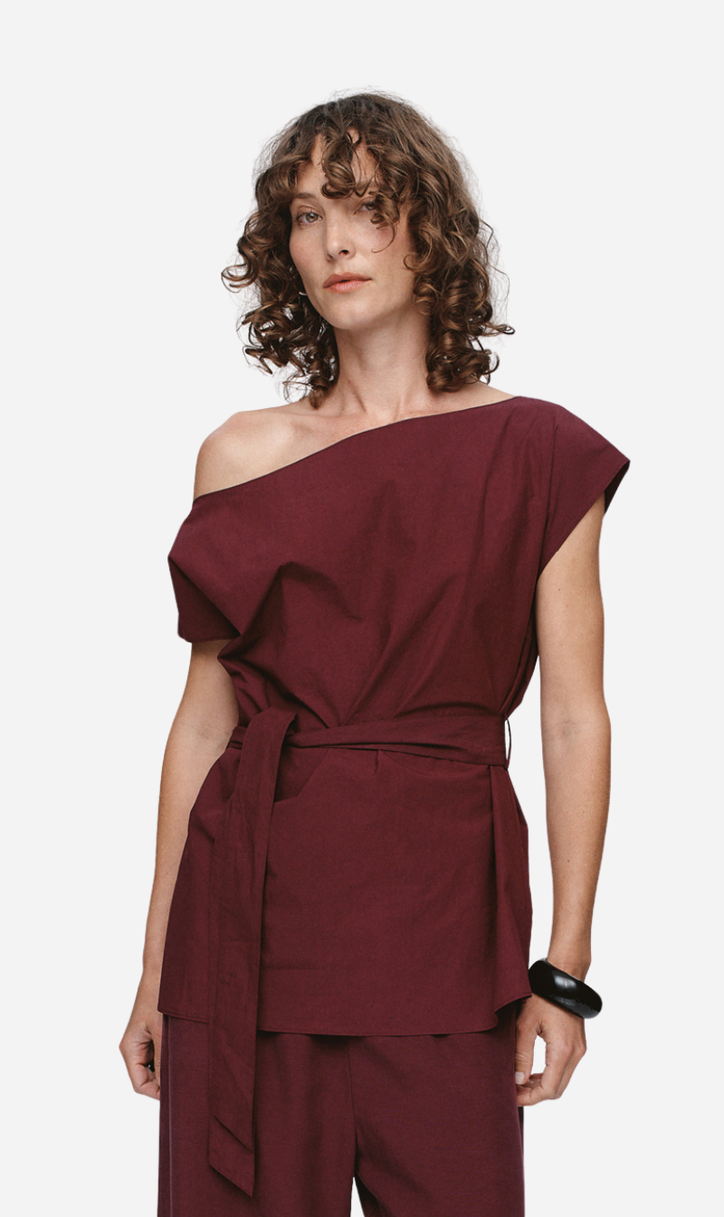 Marle | Jude Top - Pomegranate