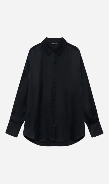 Anine Bing | Essie Shirt - Washed Black