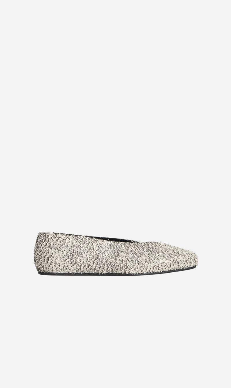 Camilla and Marc | Birgitte Two Tone Ballerina - Black/White
