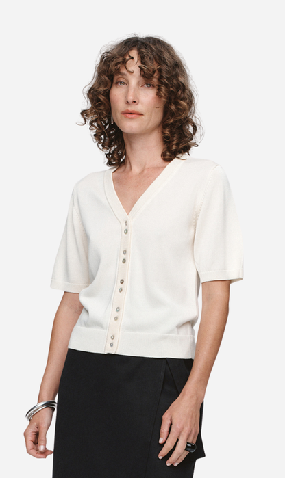 Marle | Hugo Cardigan - Ivory