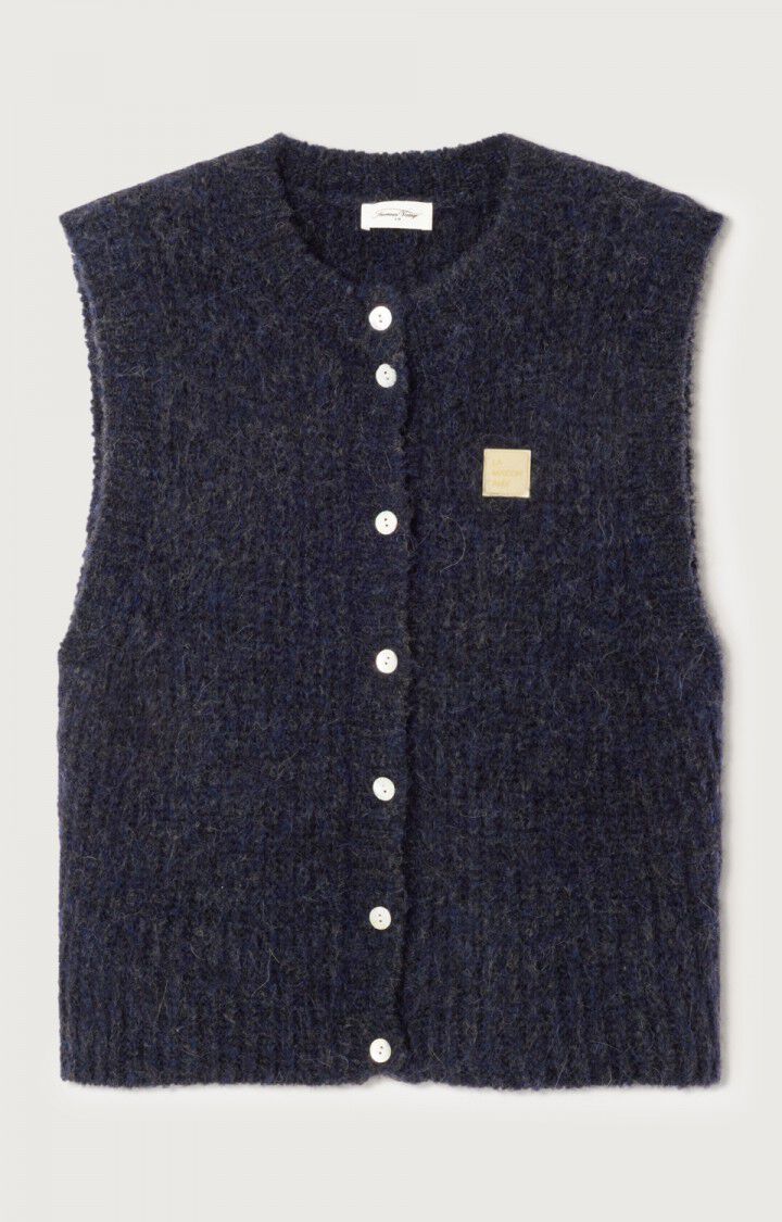 American Vintage | East Cardigan - Navy Melange