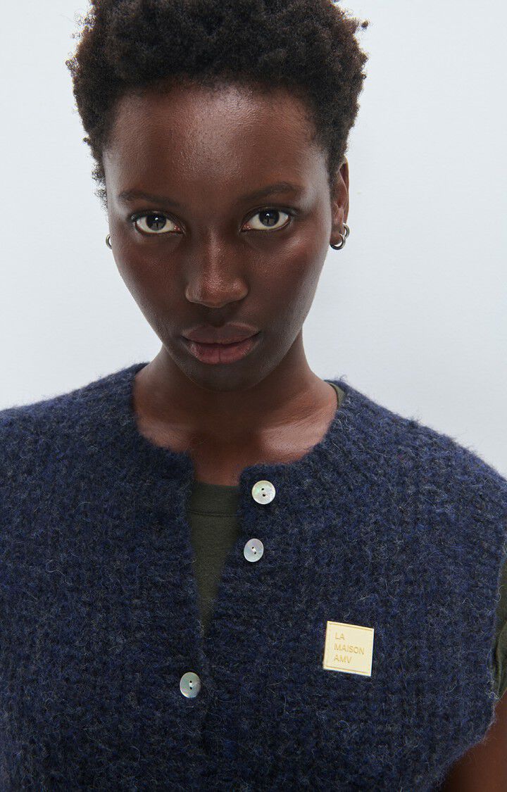 American Vintage | East Cardigan - Navy Melange