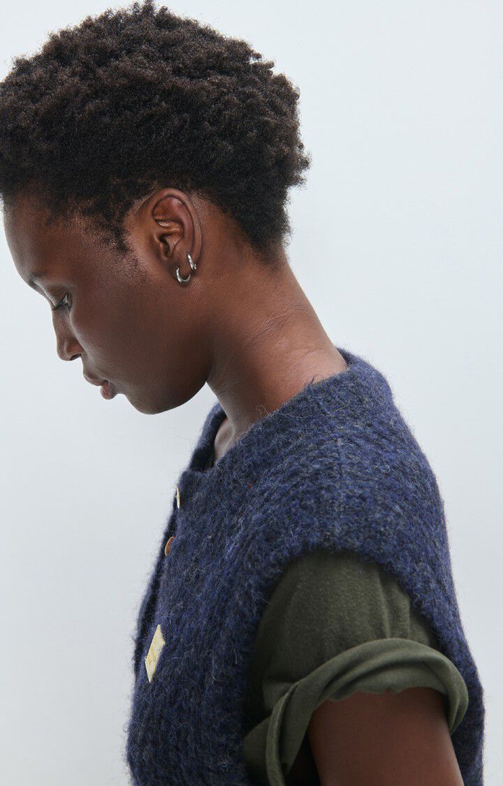 American Vintage | East Cardigan - Navy Melange