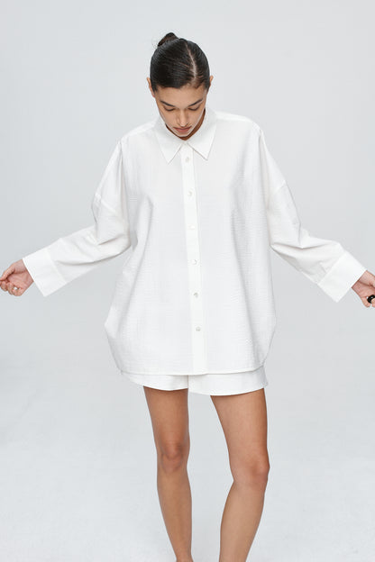 Marle | Edie Shirt - Blanc