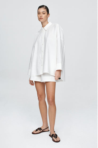 Marle | Edie Shirt - Blanc