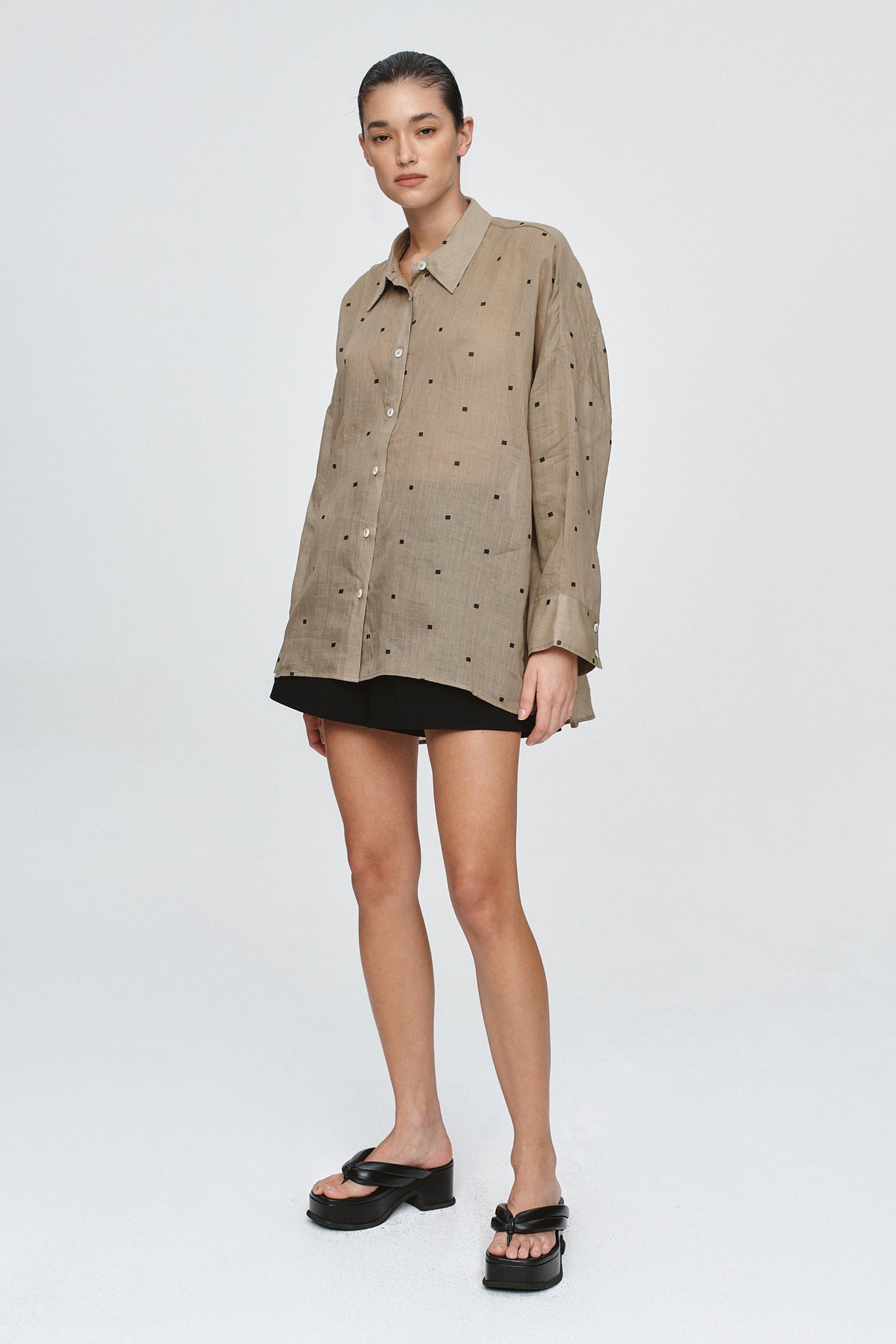 Marle | Edie Shirt - Laurel