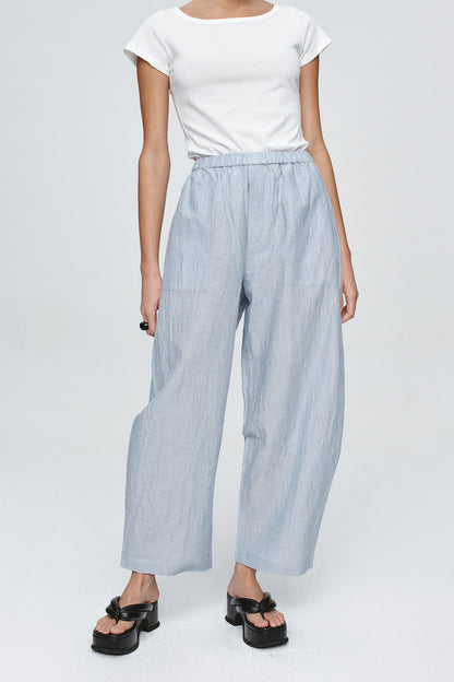 Marle | Ellidy Pant - Bleu Stripe