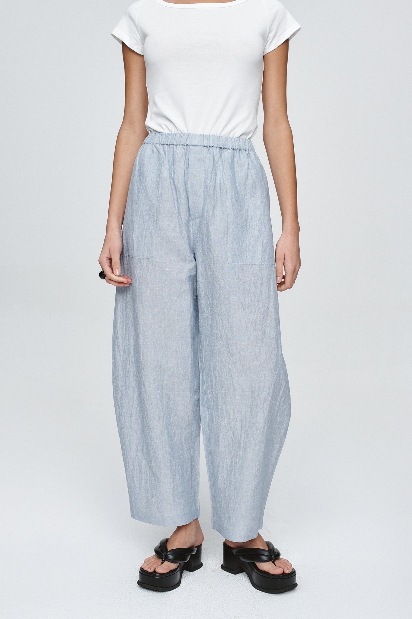 Marle | Ellidy Pant - Bleu Stripe
