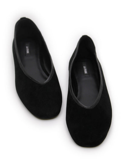 La Tribe | Emme Flat - Black Suede
