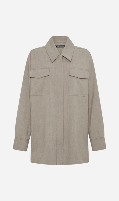 Camilla and Marc | Nevis Over Shirt - Shale Grey