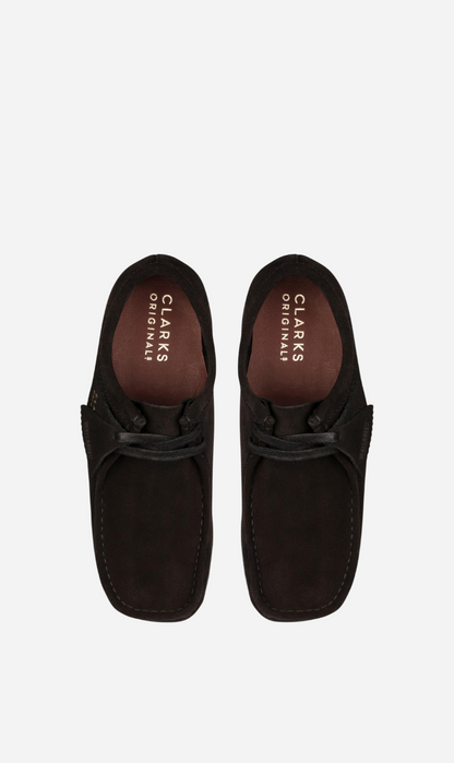 Clarks | Wallabee - Black Suede