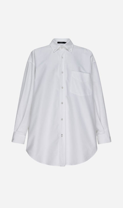 Bassike | Oversized Traditional Shirt - White