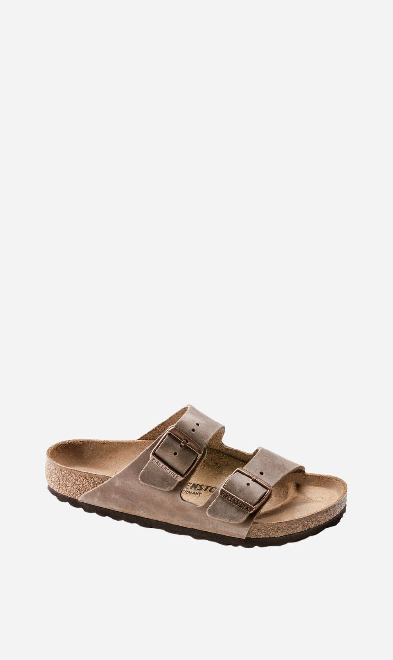 Birkenstock | Arizona Oiled Leather Narrow - Tobacco Brown