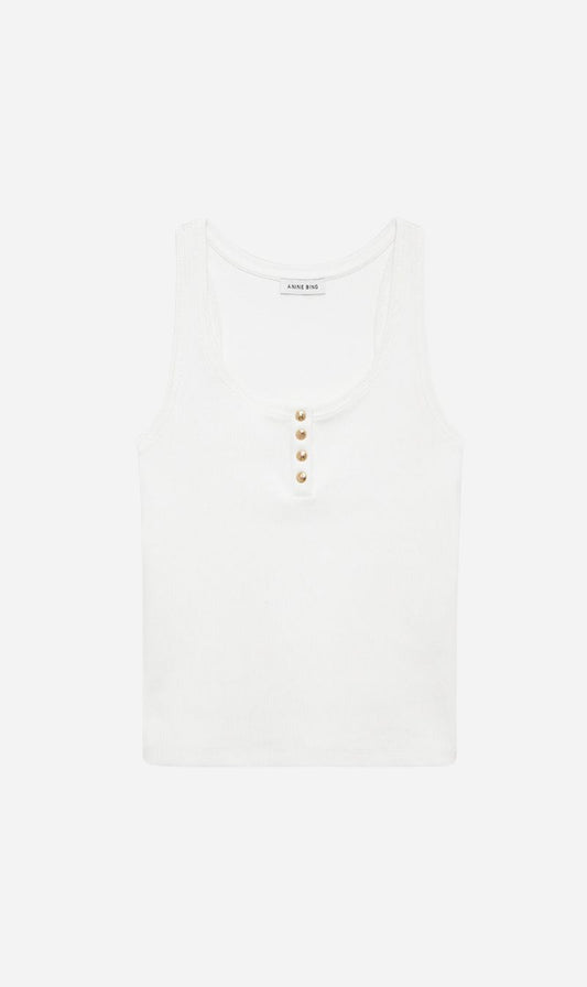 Anine Bing | Alessia Tank - Ivory
