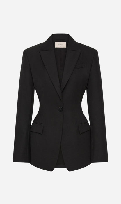 St Agni | Contour Blazer - Black