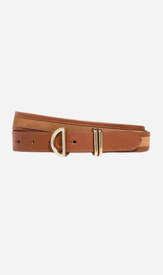 Frame Denim | The Crescent Belt - Camel