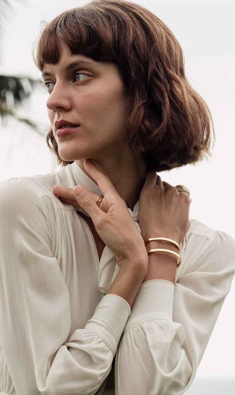Adorn | Double Line Cuff - High Polish