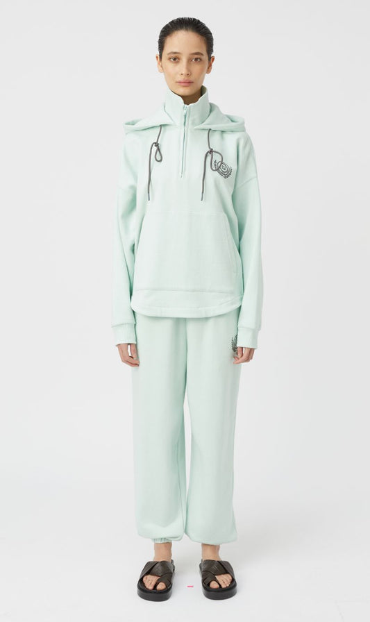 Camilla and Marc | Wade Zip Up Hoodie - Pale Mint