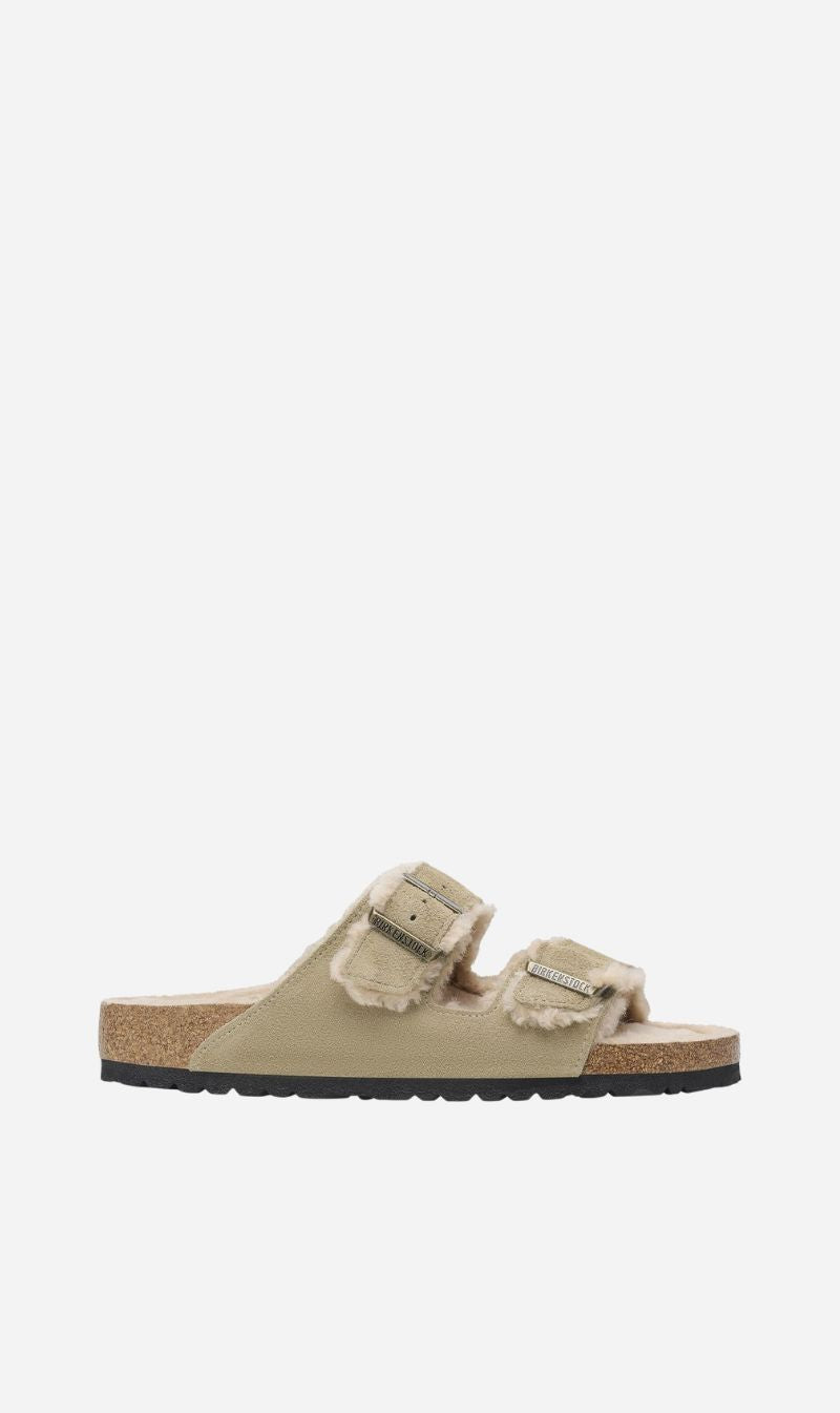 Birkenstock | Arizona Shearling Regular - Taupe