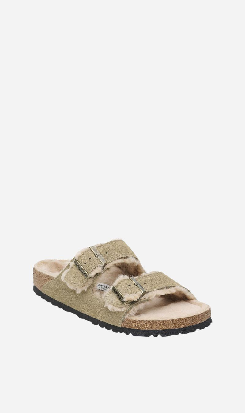 Birkenstock | Arizona Shearling Regular - Taupe