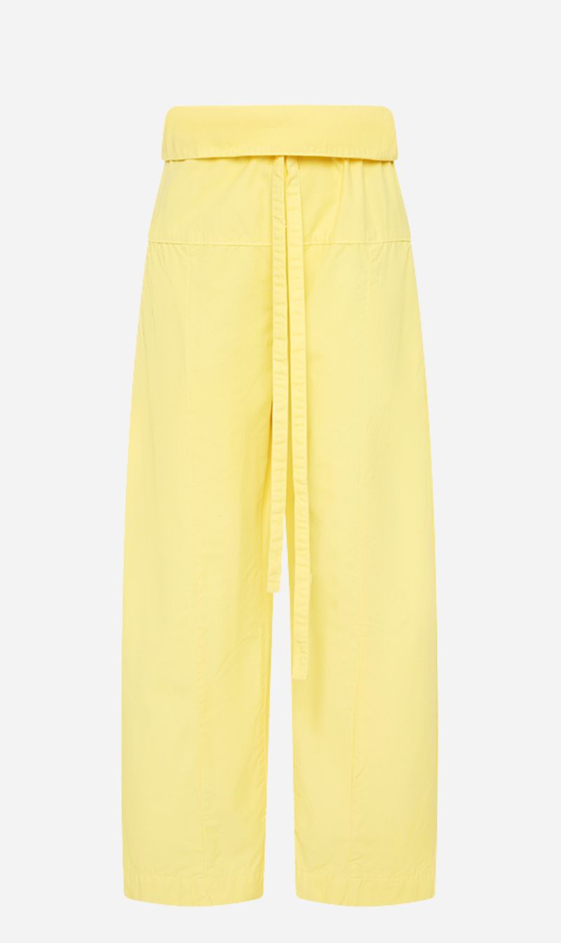Matteau | Fisherman Drawcord Pant - Lemon