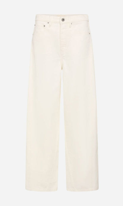 St Agni | Mid Rise Balloon Jeans by Outland Denim - White