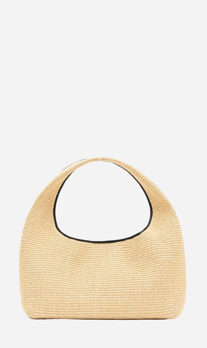 Rylan | Blake Hobo Tote - Raffia