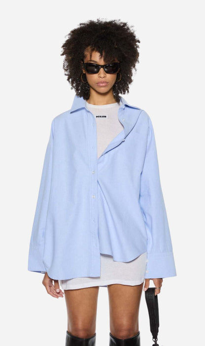 Ksubi | Astra Ls Shirt - Blue Oxford