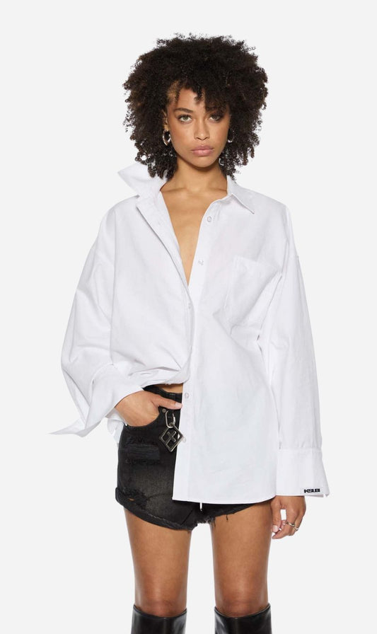 Ksubi | Astra Ls Shirt - White Oxford