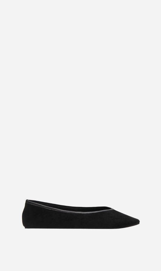 La Tribe | Emme Flat - Black Suede