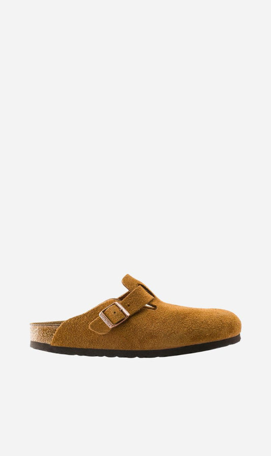 Birkenstock | Boston Soft Foot Bed Suede Reg - Mink