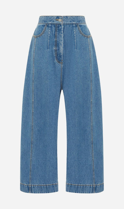 Alemais | Stephi Cocoon Leg Denim Jean