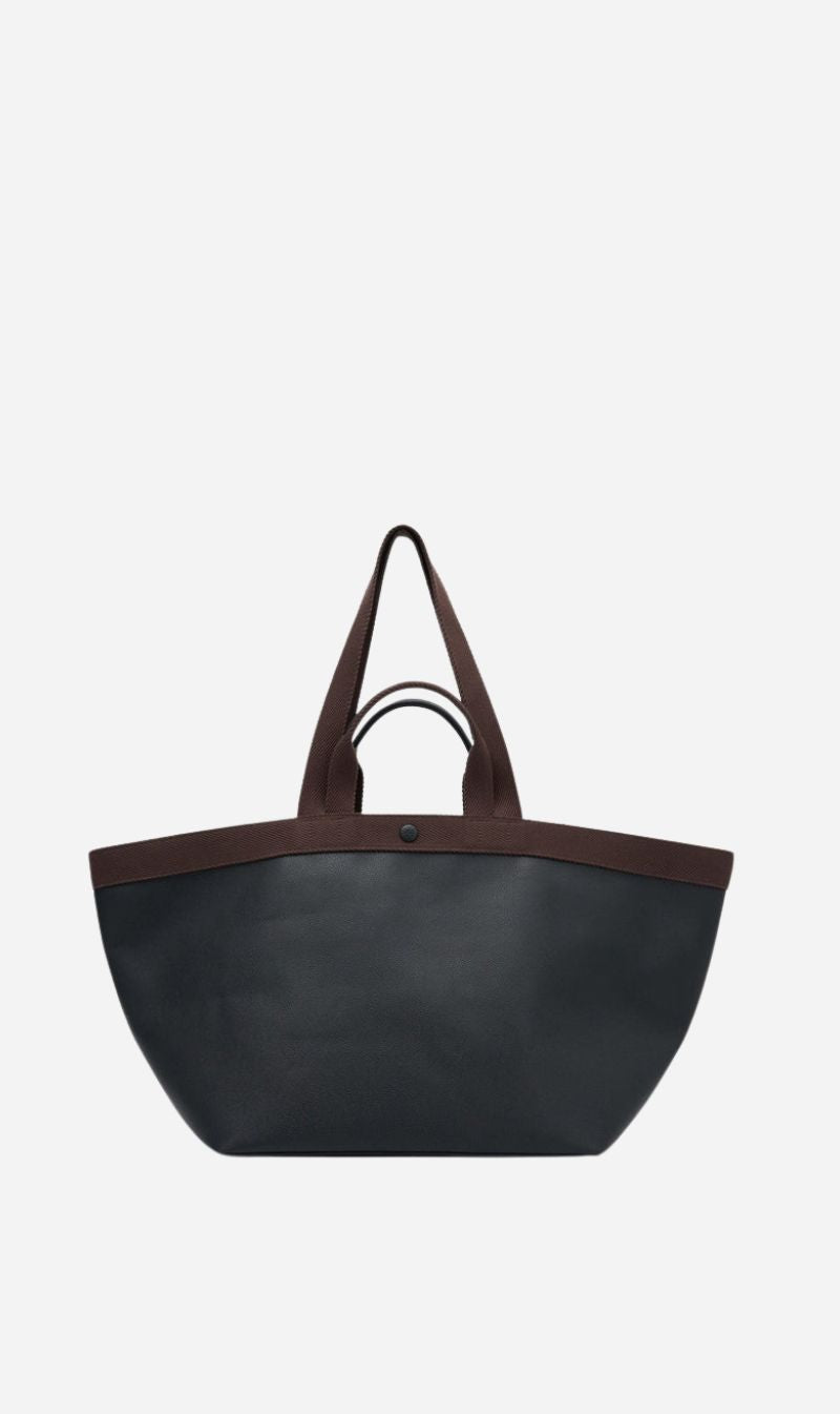 Camilla and Marc | Soki Tote - Black/Chocolate