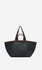 Camilla and Marc | Soki Tote - Black/Chocolate