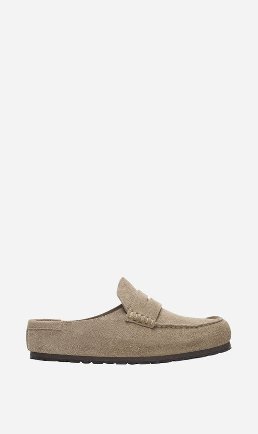 Birkenstock | Naples Wrapped Suede Reg - Taupe