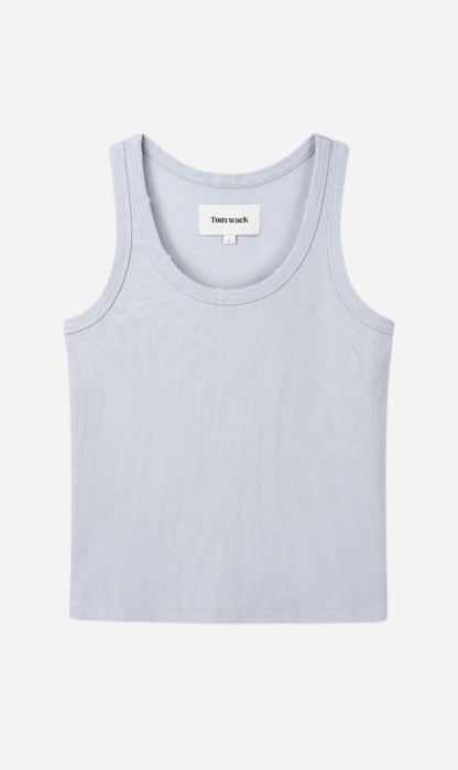 Tonywack | Ribbed Tank Top - Sky