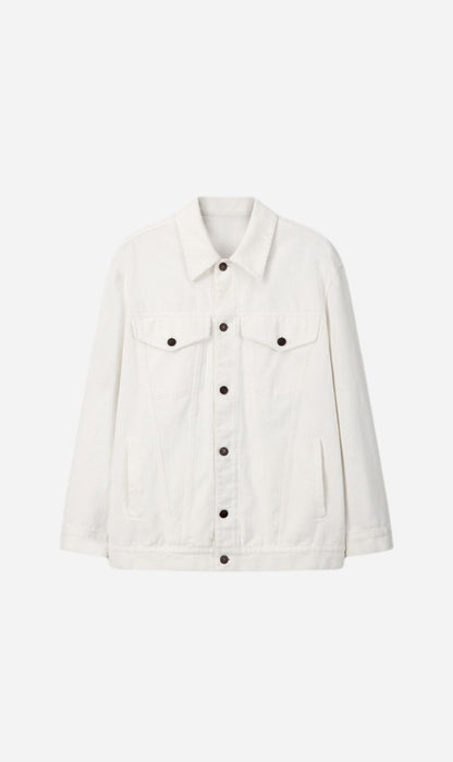 Tonywack | Oversized Denim Jacket - Ecru