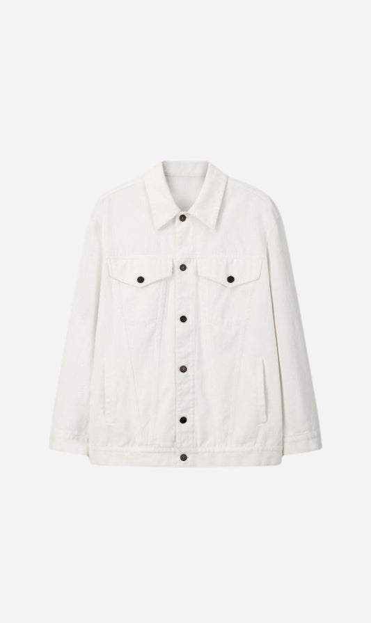 Tonywack | Oversized Denim Jacket - Ecru