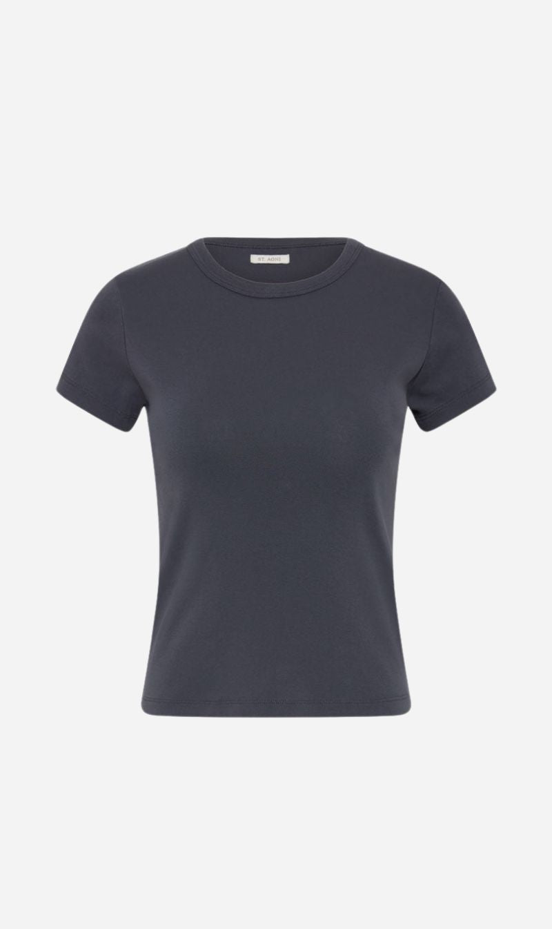 St Agni | Organic Cotton Baby Tee - Storm