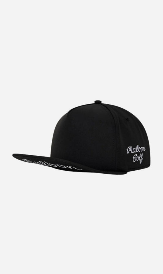 Malbon | X Jesper Parnevik 5 Panel Hat - Black