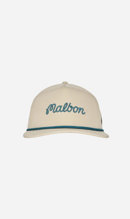 Malbon | Two Man Scramble Nylon Rope Hat - Light Khaki