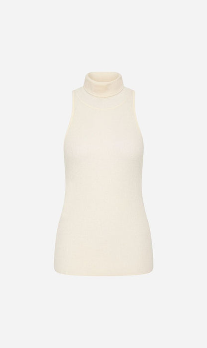 St Agni | Cashmere Blend Top - Chalk