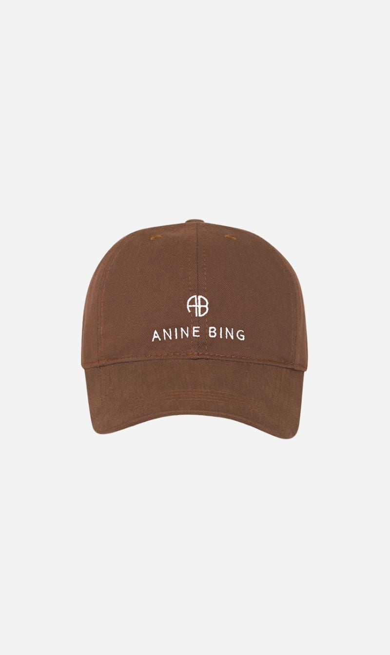 Anine Bing | Jeremy Baseball Cap - Dark Camel
