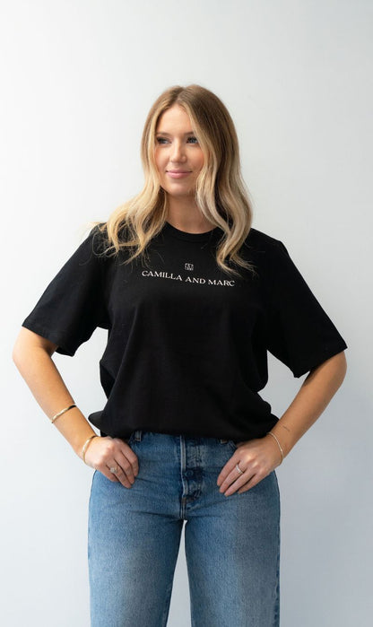 Camilla and Marc | Grayson Tee - Black