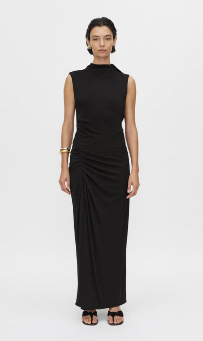 Camilla and Marc | Paloma Dropped Sleeve Dress - Black