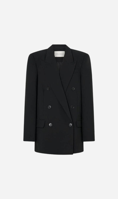 Camilla and Marc | Mackinley Double Breastd Blazer - Black